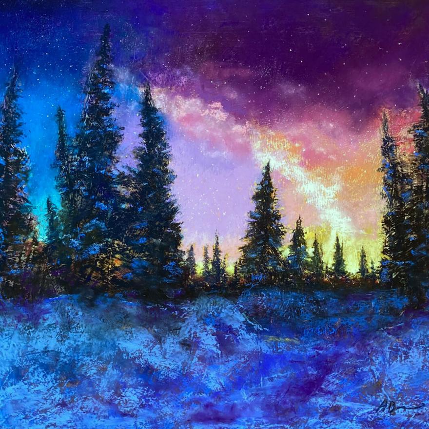 Artwork on DPI Hardboard