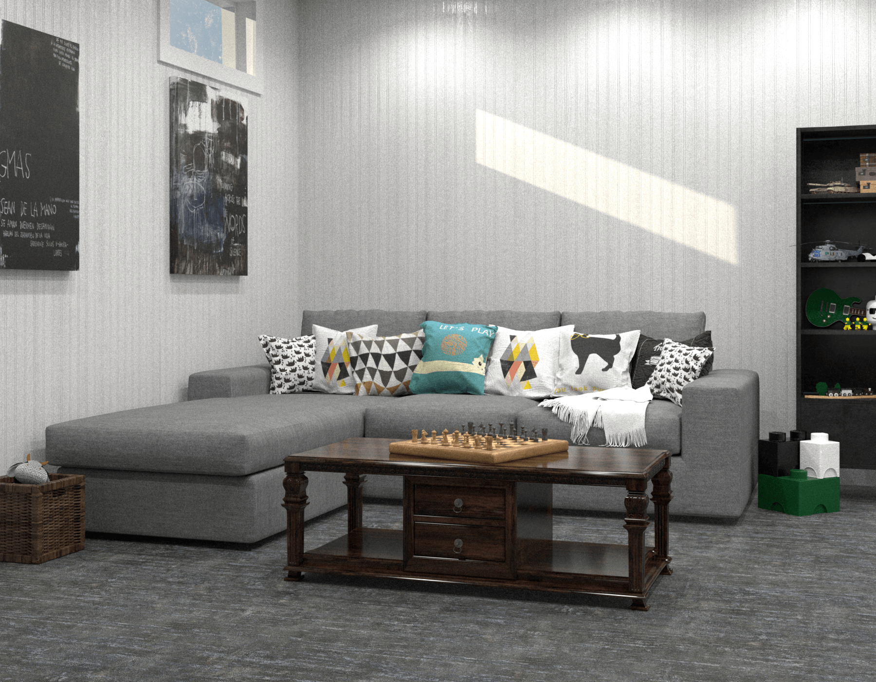 Basement Beadboard Pinetex